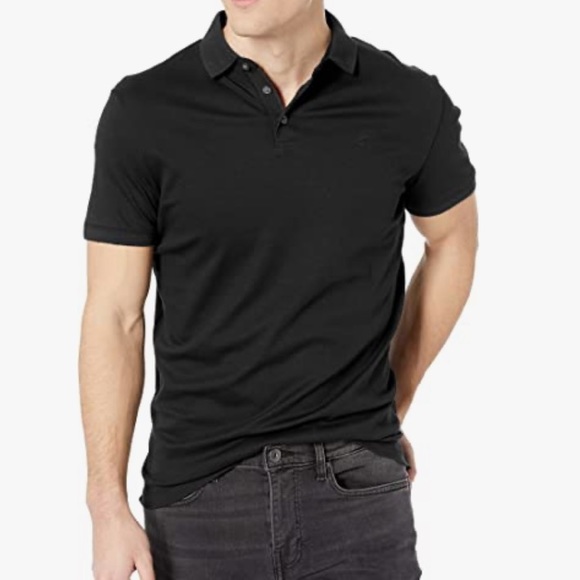 Calvin Klein Other - Calvin Klein Liquid Touch Black Polo | L